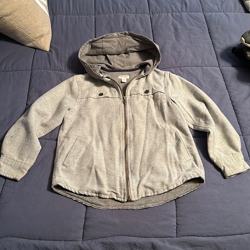 Boys fall hooded jacket